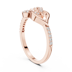 Lustre Marquise Leaf Ring