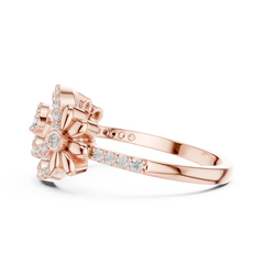 Spiral Flora Ring