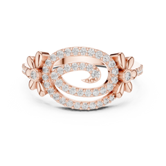 Spiral Flora Ring