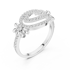 Spiral Flora Ring