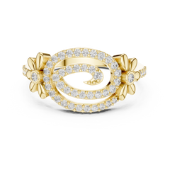 Spiral Flora Ring