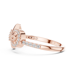 Nexus Spiral Frame Ring