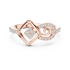 Nexus Spiral Frame Ring
