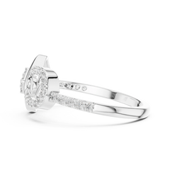 Nexus Spiral Frame Ring
