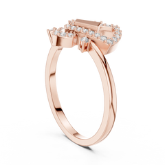 Nexus Deco Heart Ring