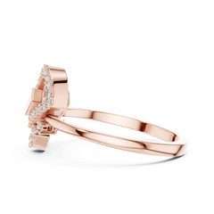Nexus Deco Heart Ring