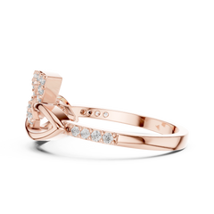 Lustre Marquise Bypass Ring
