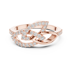 Lustre Marquise Bypass Ring