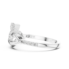 Lustre Marquise Bypass Ring