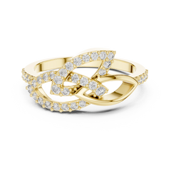 Lustre Marquise Bypass Ring