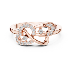 Nexus Infinity Heart Ring