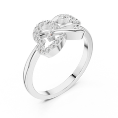 Nexus Infinity Heart Ring