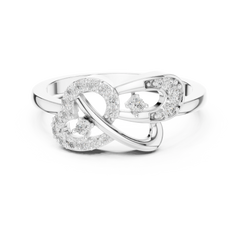 Nexus Infinity Heart Ring