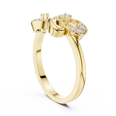 Nexus Infinity Heart Ring