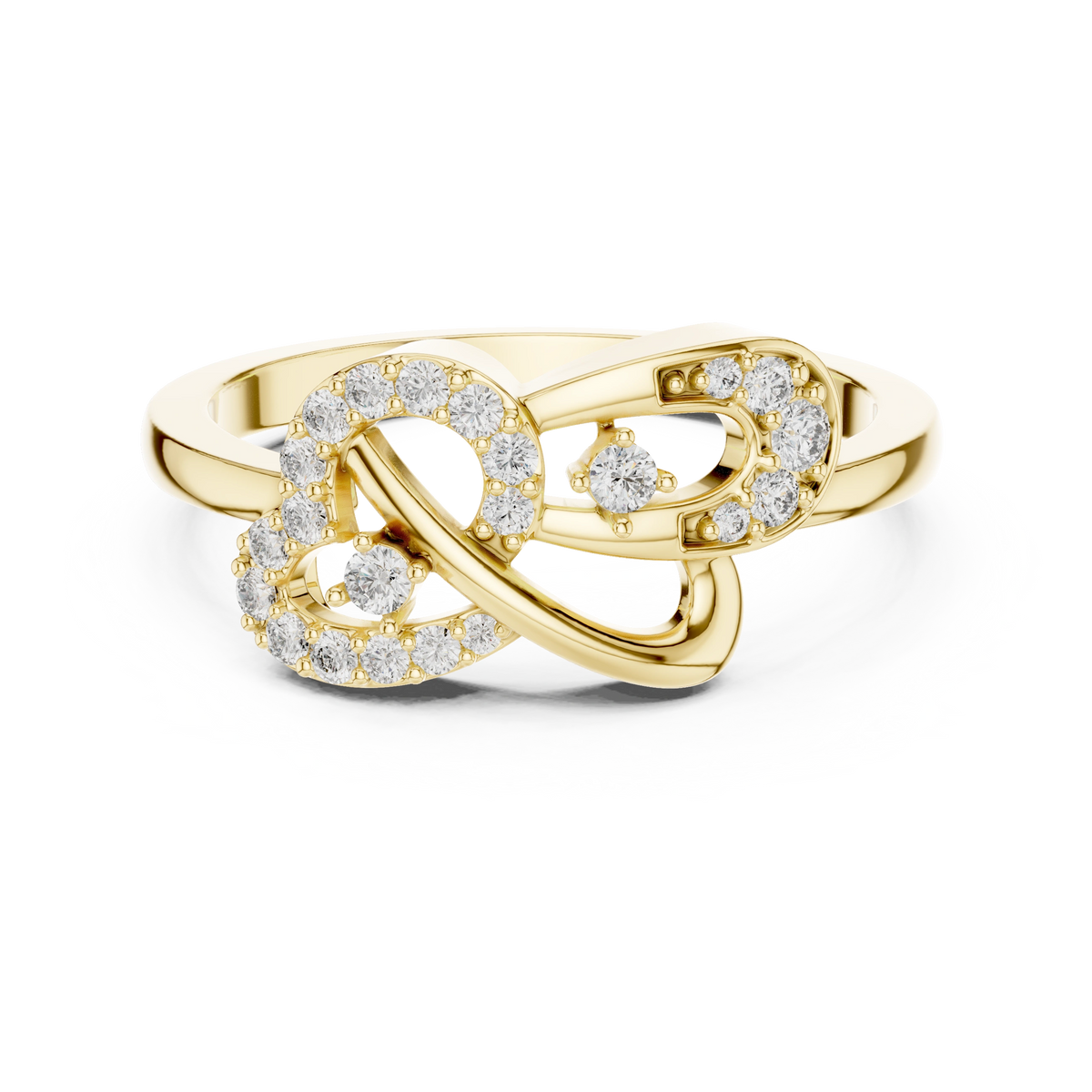 Nexus Infinity Heart Ring