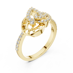 Nexus Flame Frame Ring