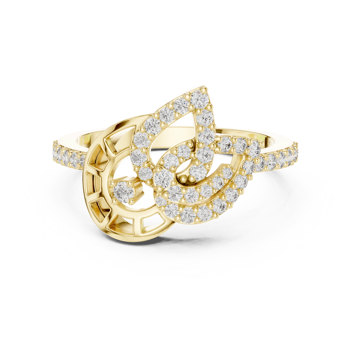 Nexus Flame Frame Ring