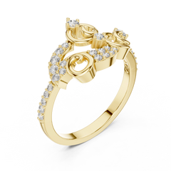 Ethereal Scroll Ring