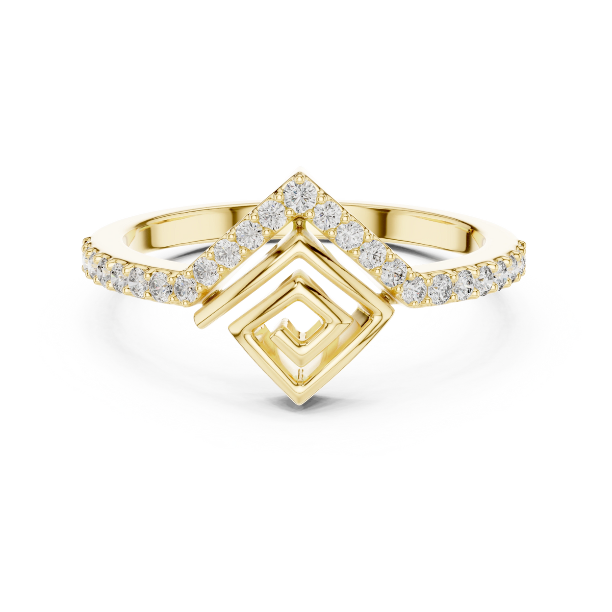 Nexus Apex Spiral Ring