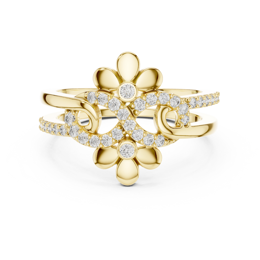Eternal Bloom Horizon Ring