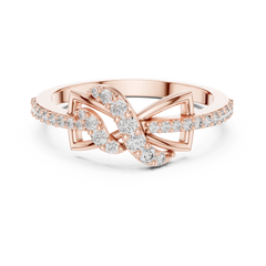 Nexus Deco Bow Ring