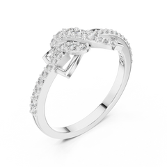 Nexus Deco Bow Ring