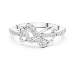 Nexus Deco Bow Ring