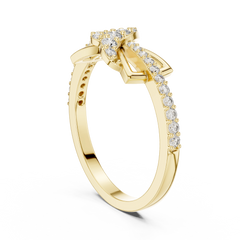 Nexus Deco Bow Ring