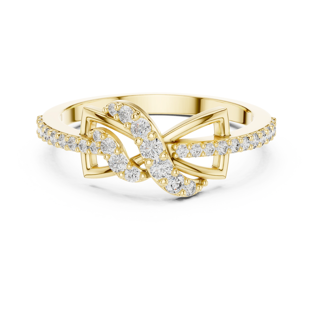 Nexus Deco Bow Ring