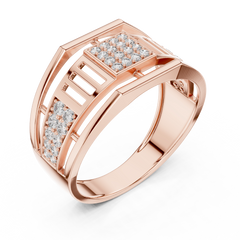Cubist Framework Ring