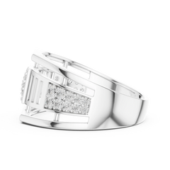Cubist Framework Ring