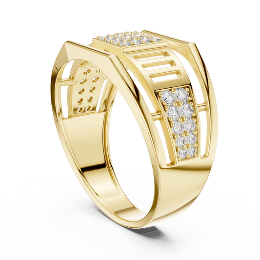 Cubist Framework Ring