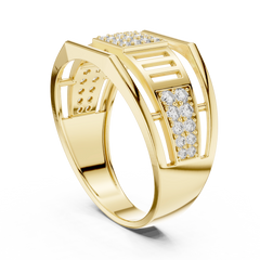 Cubist Framework Ring