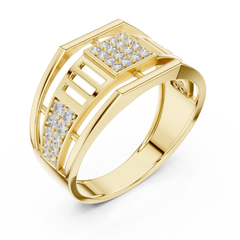 Cubist Framework Ring