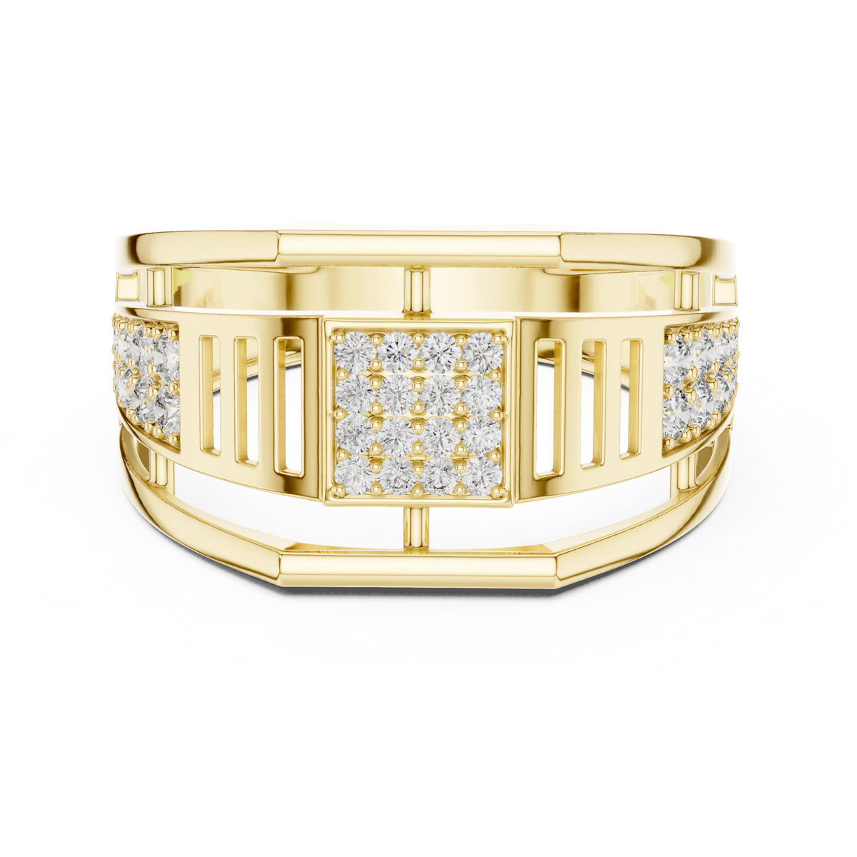 Cubist Framework Ring