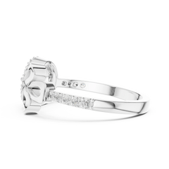 Lustre Sunburst Bow Ring