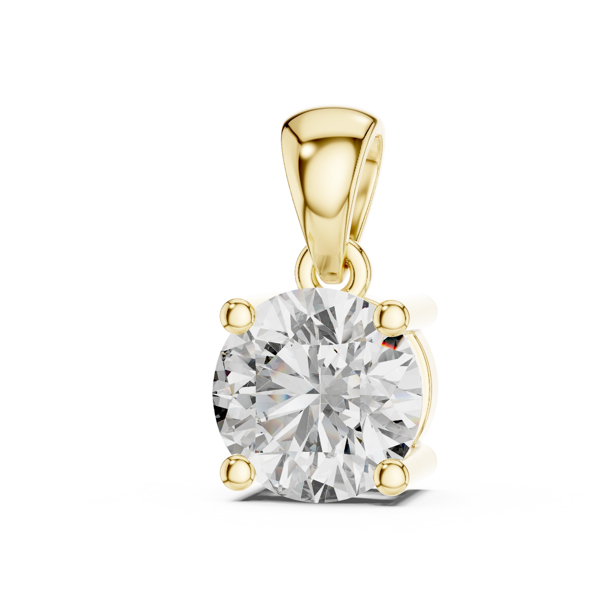 Aurevia Solitaire Sparkle Pendant