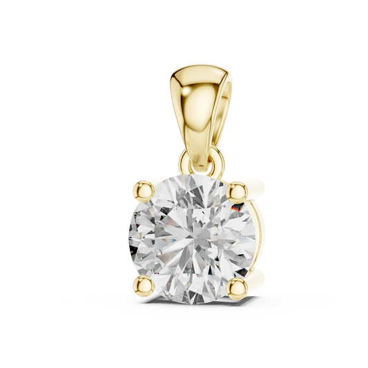 Solitaire Sparkle Pendant
