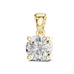 Aurevia Solitaire Sparkle Pendant