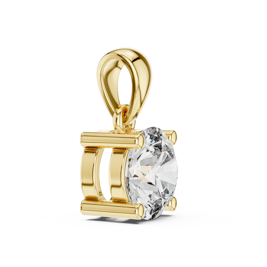 Solitaire Sparkle Pendant
