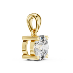 Aurevia Solitaire Sparkle Pendant