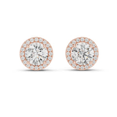 Aurevia Radiant Halo Studs