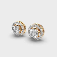 Classic Round Diamond Studs