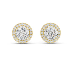 Aurevia Radiant Halo Studs