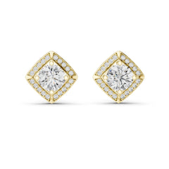 Aurevia Radiant Aura Diamond Studs